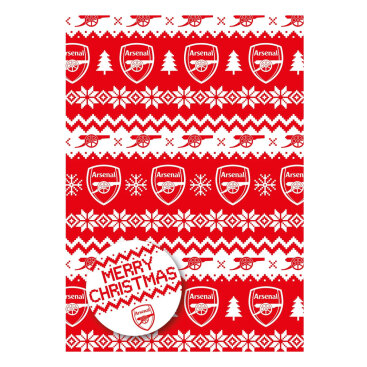 Arsenal Presentpapper Christmas