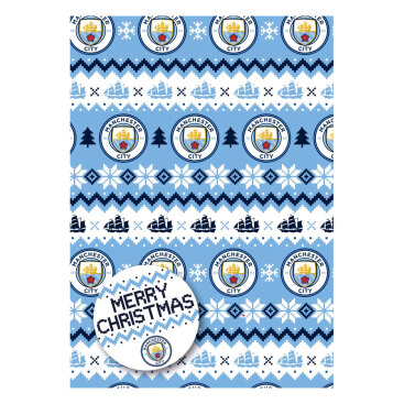 Manchester City Presentpapper Christmas