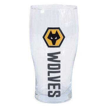 Wolverhampton Wanderers Ölglas Pint