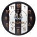 Newcastle United Väggklocka Magpies