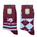 Aston Villa Strumpor Twin Pack