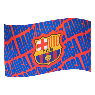 Barcelona Barca Flag