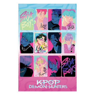 K-pop Demon Hunters Saja Boys Affisch 52