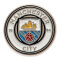Manchester City Nyckelring Och Pin Circle