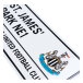 Newcastle United Vägskylt White