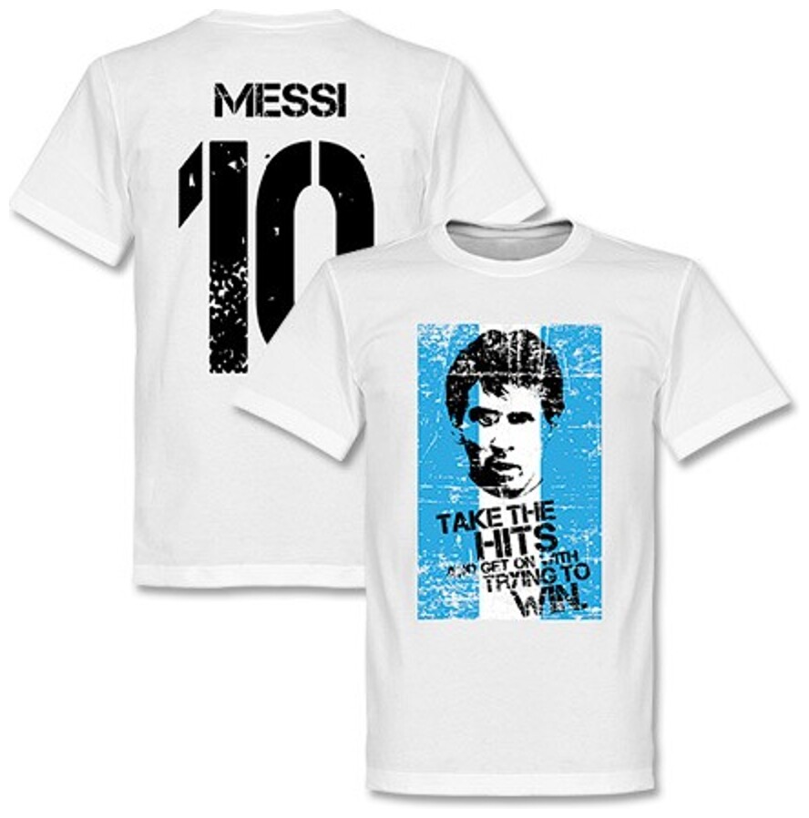 Argentina T-shirt Messi Flag