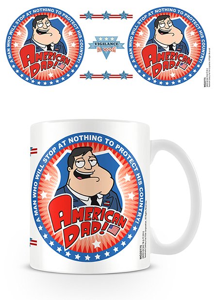 American Dad Mugg Stop At Nothing