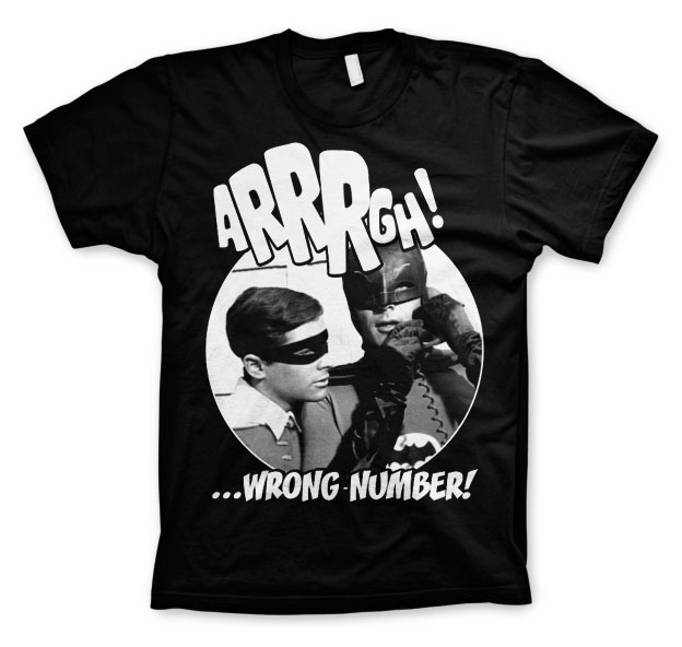 Batman T-shirt Wrong Number Svart S