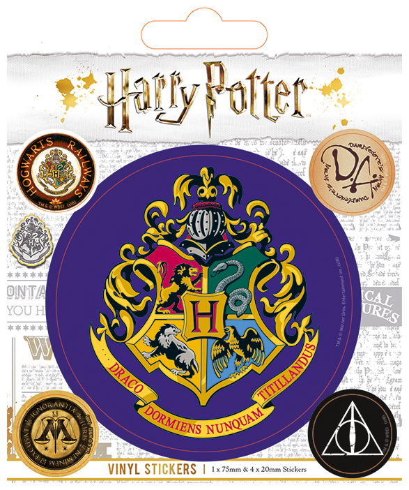 Harry Potter Klistermärken Hogwarts