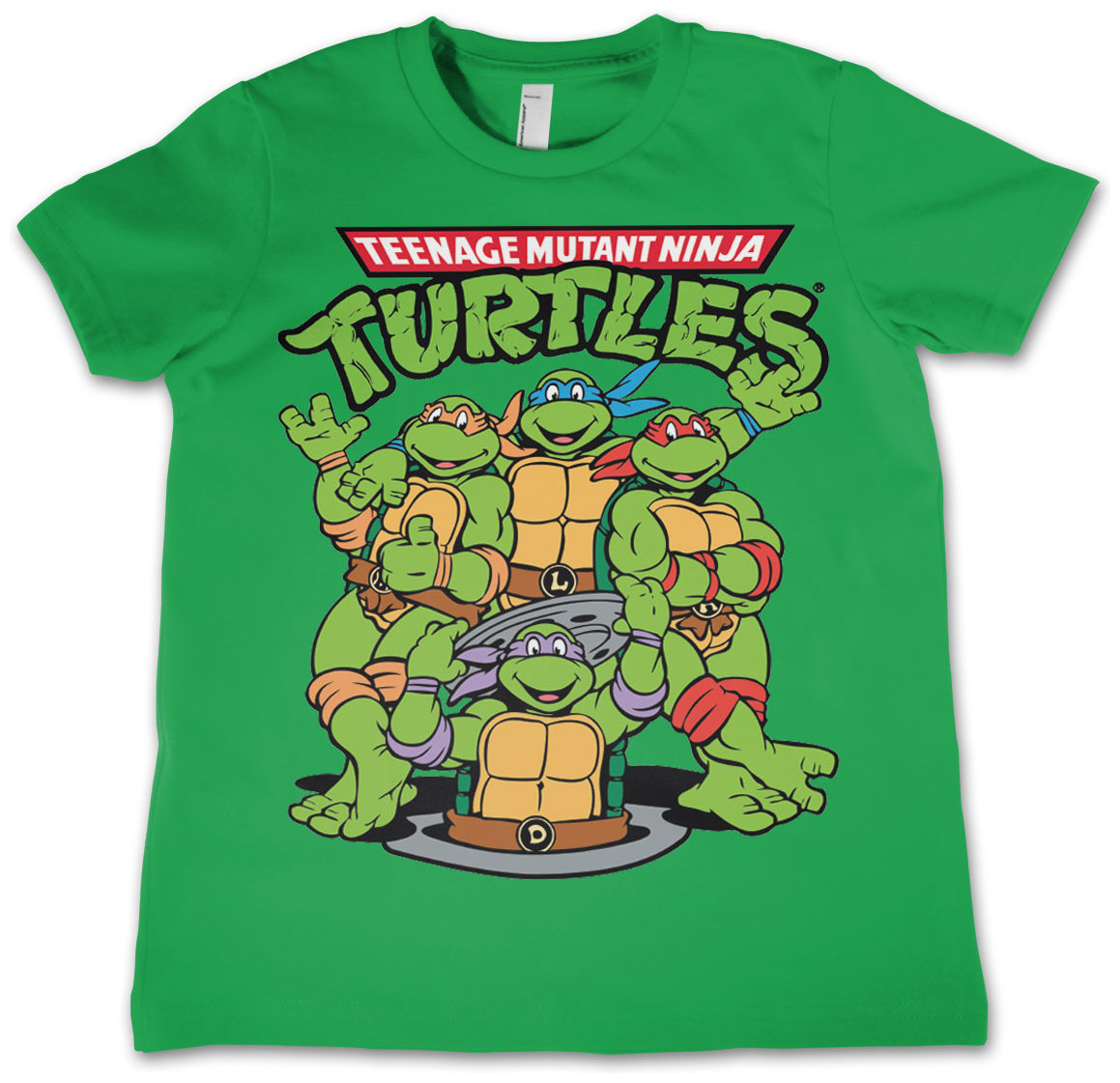Ninja Turtles T-Shirt Grön 10 år