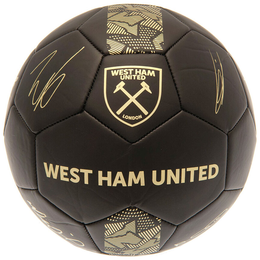 West Ham United Träningsboll Signature Gold