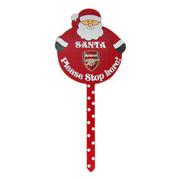 Arsenal Skylt Santa Stop Here