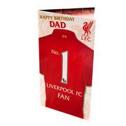 Liverpool Gratulationskort Dad