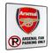 Arsenal Skylt No Parking