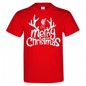 Liverpool T-shirt Merry Christmas
