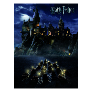 Harry Potter Canvastryck Hogwarts School 80 X 60