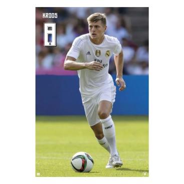Real Madrid Affisch Kroos 60