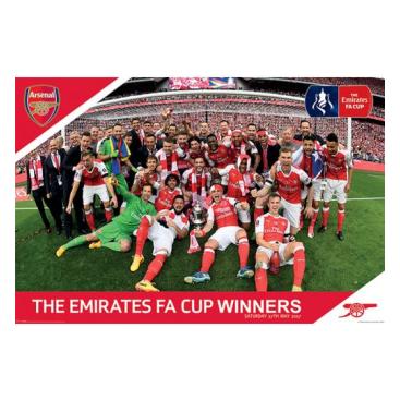 Arsenal Affisch Fa Cup Winners 4