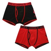 Liverpool Boxershorts Svart/röd 2-pack