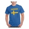 Sverige T-shirt Flag Blå