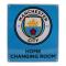 Manchester City Skylt Hemmaomklädningsrum Logo