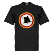 Roma T-shirt Vintage Crest Svart
