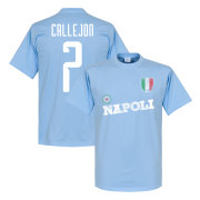 Napoli T-shirt Callejon Ljusblå