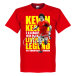 Liverpool T-shirt Legend Kevin Keegan Legend Röd