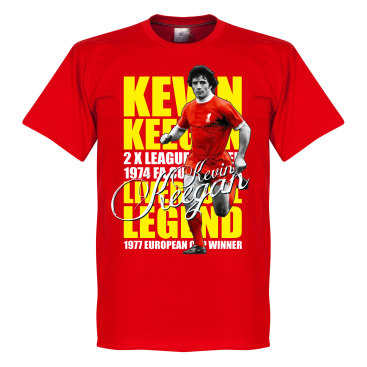 Liverpool T-shirt Legend Kevin Keegan Legend Röd