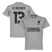 Liverpool T-shirt A Becker 13 Team Grå