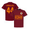 Roma T-shirt As Monolas 44 Team Röd