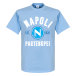 Napoli T-shirt Established Ljusblå