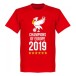 Liverpool T-shirt Champions Of Europe Röd