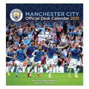 Manchester City Skrivbordskalender 2021